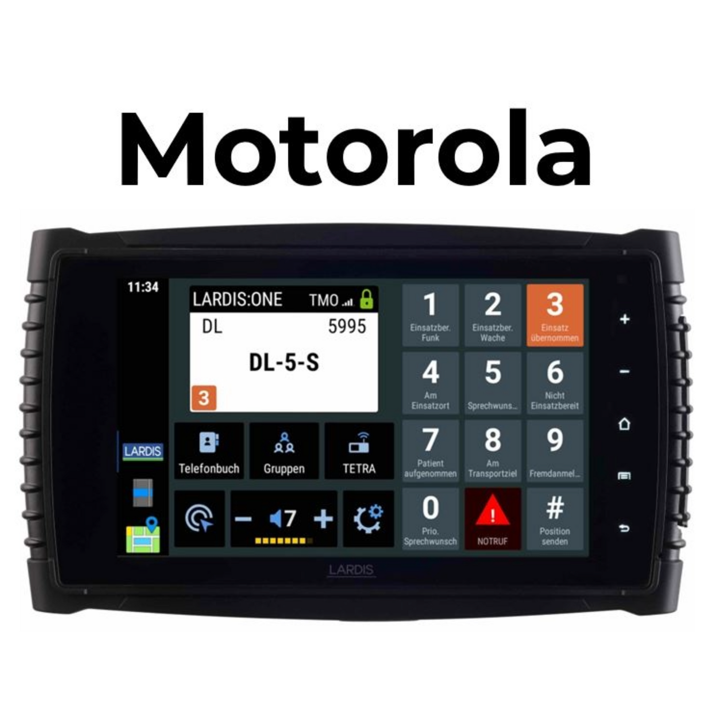 LARDIS:Pilot Set mit Freisprecheinrichtung Motorola & Mototrbo